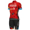 Fietskleding (Fietsshirt + Korte Koersbroek) 2022 Bahrain Victorious - Rood